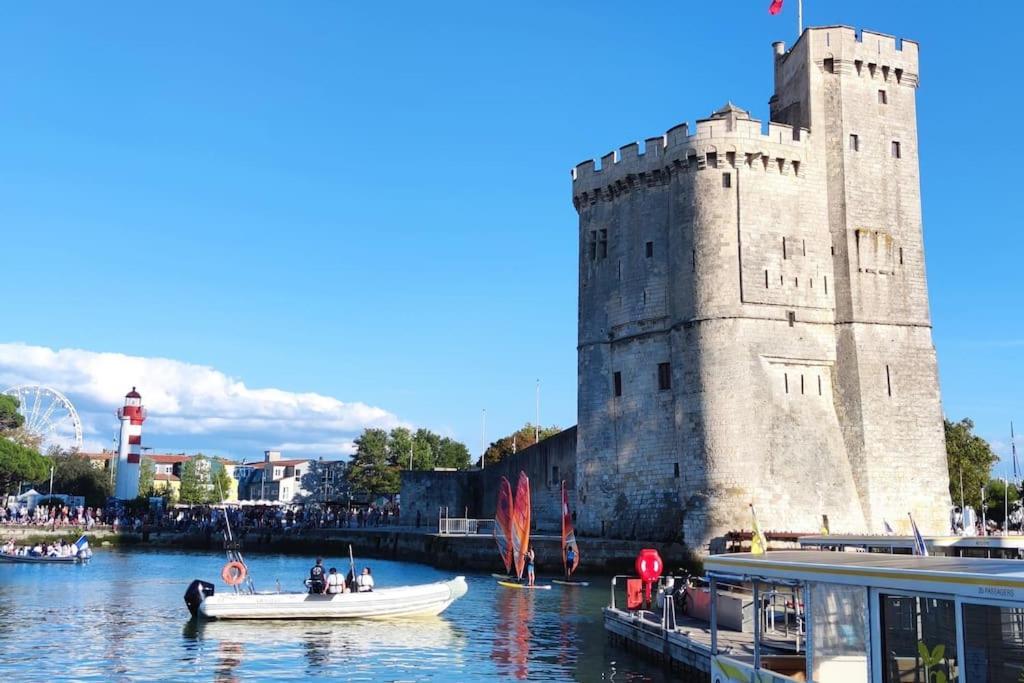 Joli Studio Pres De La Mer Avec Exterieur La Rochelle  Ngoại thất bức ảnh